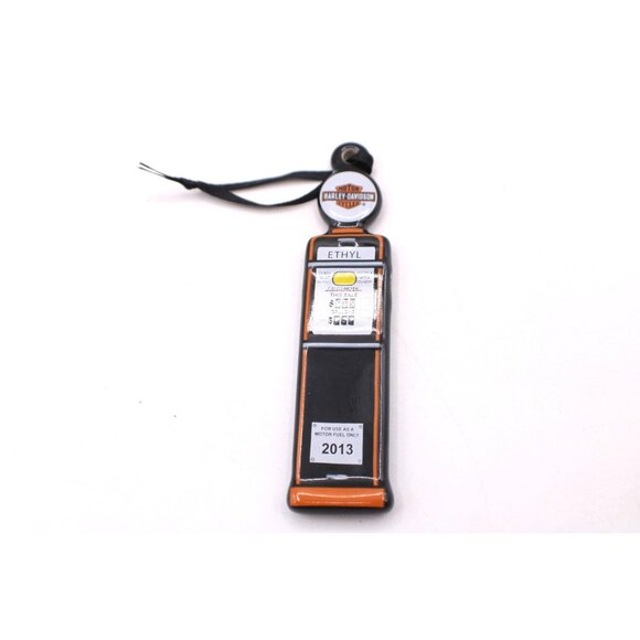 Harley-Davidson Ethyl Gas Pump Ornament 2013 Biker Decor Man Cave Rearview Mirro - Picture 4 of 11